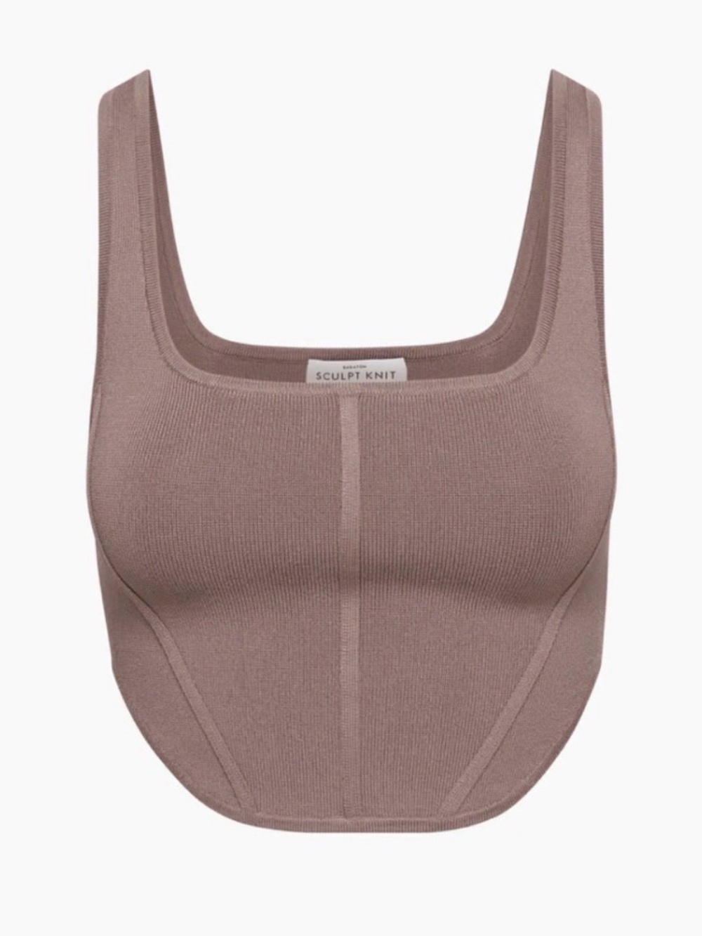 Aritzia Babaton Sculpt Knit Bustier Top